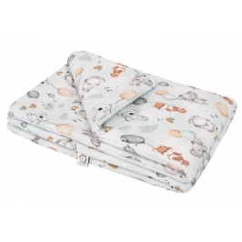 Bambusowa Kołderka Średniaka Rozmiar 75x100cm Balony Bambusowa Kołderka Średniaka Rozmiar 75x100cm Balony