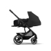 Cybex Balios S Lux Moon Black 2023 + Cybex Aton B2 i-Size + Cybex One base Детская коляска 4 в 1