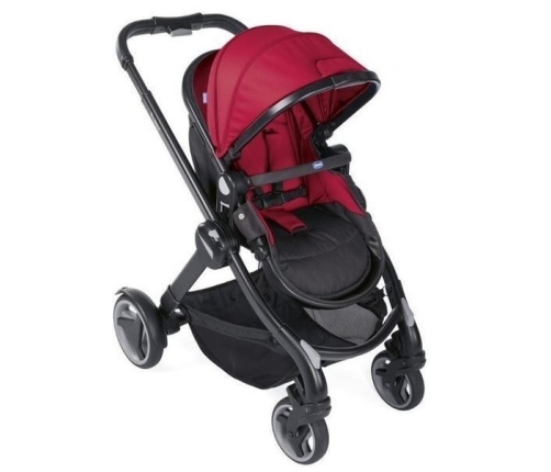 Chicco Fully Red Passion Детская Коляска-трансформер 2 в 1