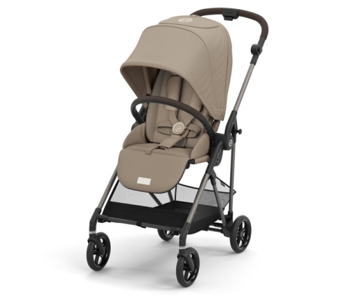 Cybex Melio Almond Beige + Cloud G I-Size Bērnu rati 3in1
