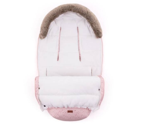 Petite&Mars Śpiworek Zimowy Comfy 4w1 Glossy Princess