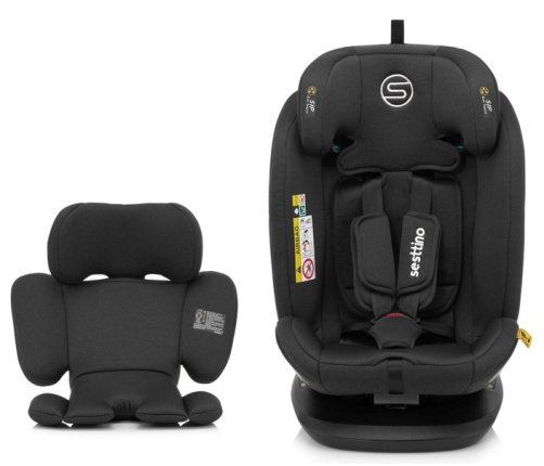 Sesttino Oktagon Pro Fotelik Samochodowy Black 0-36 kg