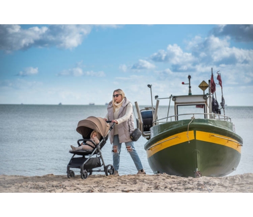 Espiro Wave 2023 Wózek Spacerowy 217 Anthracite Stone