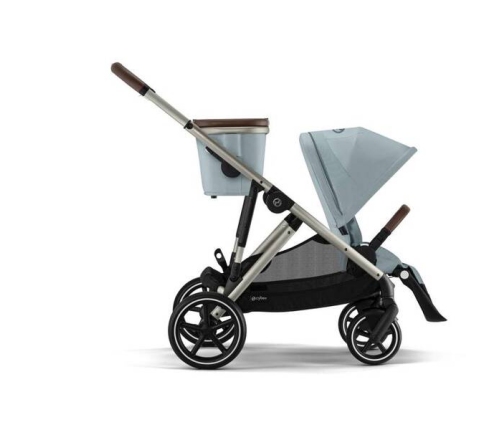Cybex Gazelle S Stormy Blue/Taupe Коляска для двойняшек