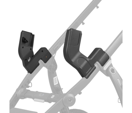 UPPA Baby Ridge Adaptery Do Fotelików Samochodowych  Maxi Cosi Nuna Cybex BeSafe