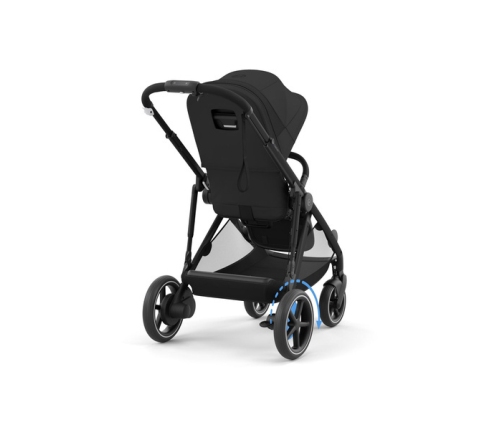 Cybex E-Gazelle S Moon Black Коляска для двойняшек