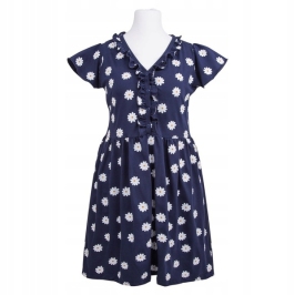 Eevi Linda Koszula Nocna Granatowe Stokrotki XL Eevi Linda Koszula Nocna Granatowe Stokrotki XL