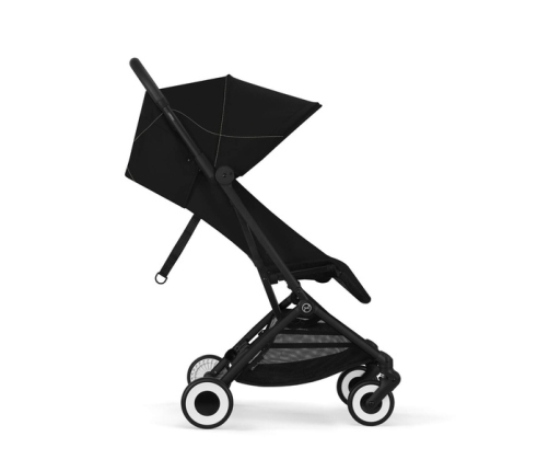 Cybex Orfeo Magic Black 2025 Pastaigu rati + Cybex aizsargbarjera