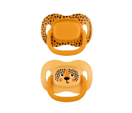 Canpol Babies BabiesBoo Smoczek Uspokajający Silikon Symetryczny 34/928_ora 6-18 msc