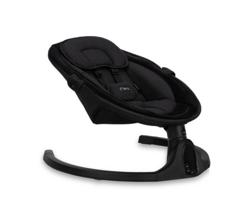 MoMi Kenani Onyx Leżaczek Bujaczek Elektryczny Czarny