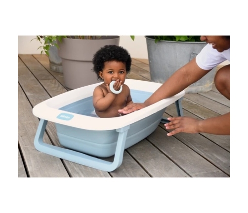 Beaba Składana Wanienka Easy Pop Cameleo Baltic Blue