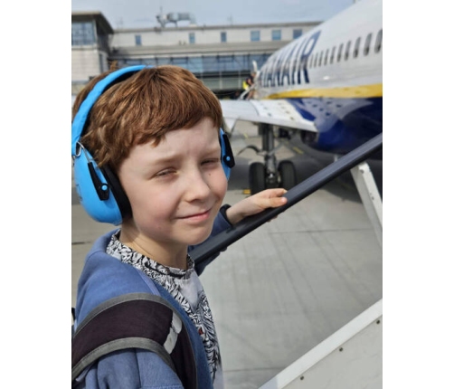 Safe Teddy Słuchawki Ochronne Nauszniki Wygłuszające Dzieci 3lata+ Niebieskie