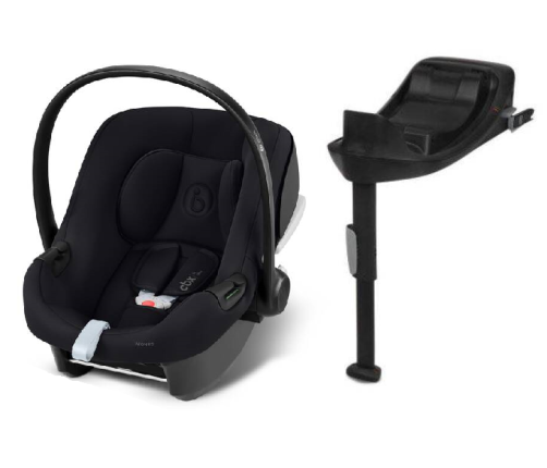 Cybex Aton B2 i-Size Fotelik Samochodowy 0-13kg + Baza One Volcano Black + Diono Ochraniacz Na Fotel