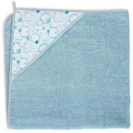 Ceba Baby Ręcznik Dla Niemowlaka 100x100 Printed Line Bubbles Ceba Baby Ręcznik Dla Niemowlaka 100x100 Printed Line Bubbles