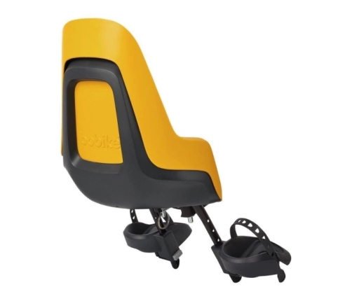 Bobike ONE mini New Fotelik Rowerowy na Kierownice Mighty Mustard