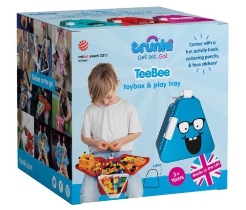 Trunki TeeBee Pojemnik Na Zabawki Niebieski