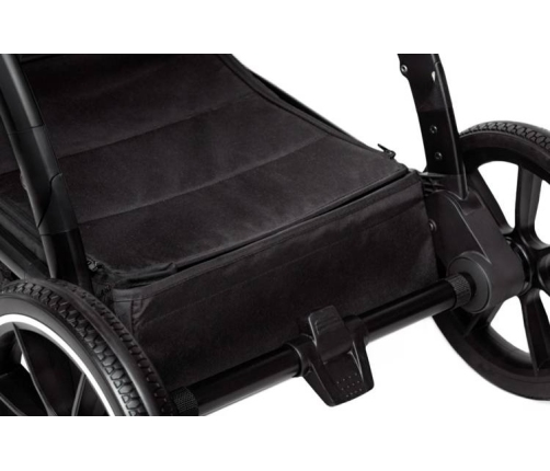 Muuvo Trick Jet Black Bērnu rati 2in1