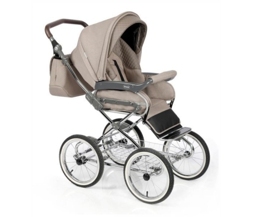 Roan Emma Wózek Głęboko-Spacerowy 2w1 E95 / Pompowane 12