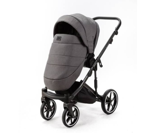 Adamex Lumi Air Lux Wózek Głęboko-Spacerowy PS-108 Stelaż Ciemny Grafit