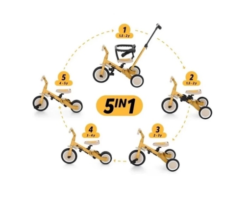 Беговел Petite&Mars Turbo 5in1 Enigmatic Blue