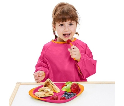 B.Box Fartuszek wodoodporny z rękawami Strawberry Shake