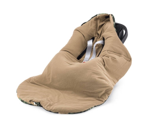 Makaszka Kocyk Do Fotelika Cotton Woodland