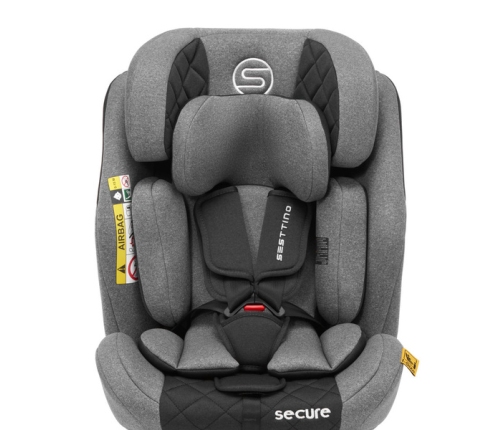 Sesttino SecurePro Fotelik Samochodowy Gray 0-36 kg