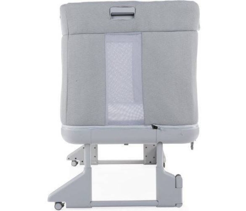 Chicco Next2Me Forever Łóżeczko Dostawne 3w1 do 22kg Moon Grey + Prześcieradło 2szt Pink Pois