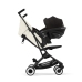 Cybex Libelle 2025 Canvas White Прогулочная коляска + Cybex барьер