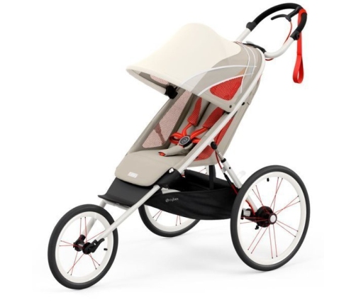 Cybex Avi Wózek Spacerowy Do Biegania Cybex Sports Powder Pink by Anna Lewandowska 2023