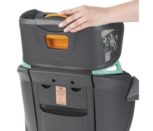 Chicco Fold&Go I-Size Black Bērnu autosēdeklis 15-36 kg