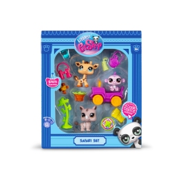 Littlest Pet Shop - Zestaw safari + 3 figurki LPS00524 Littlest Pet Shop - Zestaw safari + 3 figurki LPS00524
