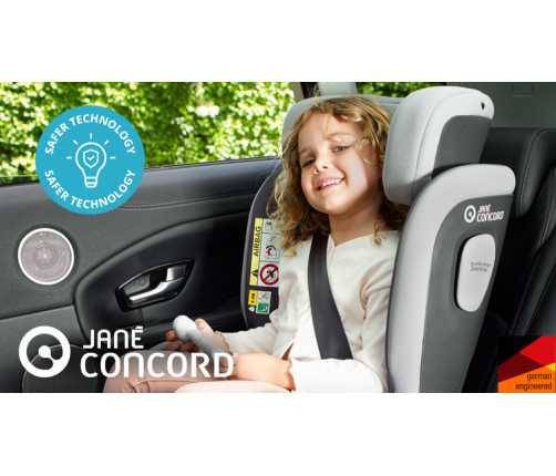 Jane Concord iTourer Fotelik Samochodowy 0-25kg  Mars Grey