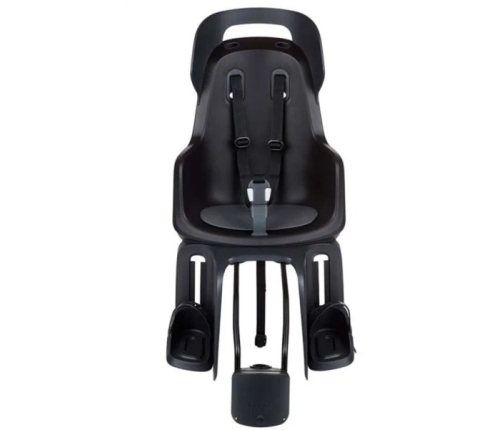 Bobike Go 1P Fotelik Rowerowy do Ramy Urban Black