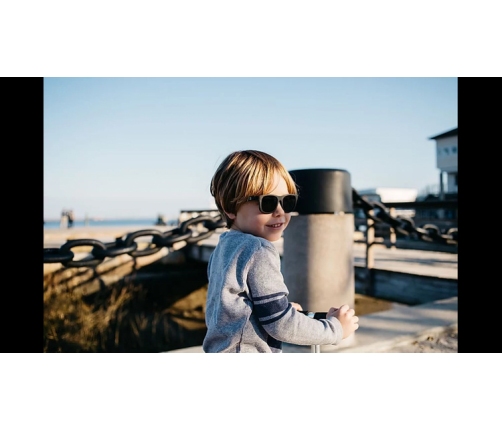 Babiators Navigator O-NAV001-S Smoke Lens Rozmiar 0-2+ Jet Black