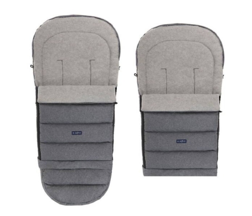 Zaffiro iGrow 4.0 Premium Grey Bērnu ratu guļammaiss