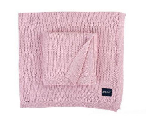 Poofi Faro Otulacz Bambusowy 85x85 Vintage Pink