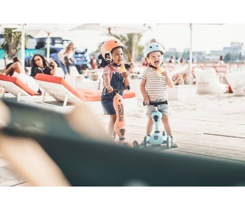 Scootandride Highwaykick 1 Jeździk i Hulajnoga 2w1 1-5 Lat Blueberry + Canpol Babies Termoopakowanie