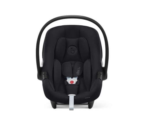 Cybex Aton B2 i-Size Fotelik Samochodowy 0-13kg + Baza One Volcano Black + Diono Ochraniacz Na Fotel