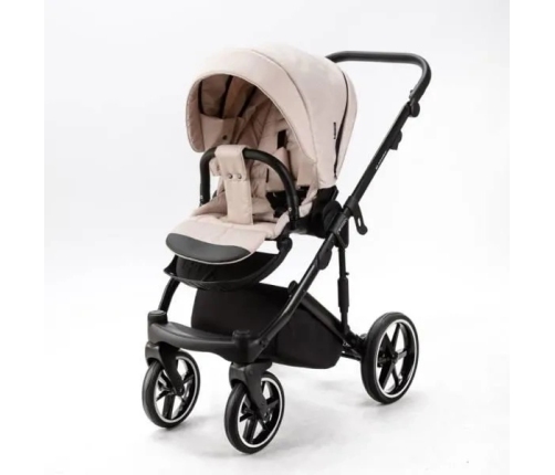 Adamex Lumi Air Wózek Głeboko-Spacerowy PS-33 LUMI TK-20 ST. CZ. PL. CZ. (materiał tkanina)