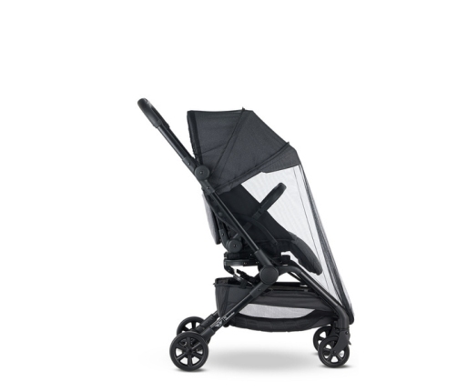 Mini by Easywalker Buggy Turn Kompaktowy Wózek Spacerowy z Obrotowym Siedziskiem 360 Soho Grey