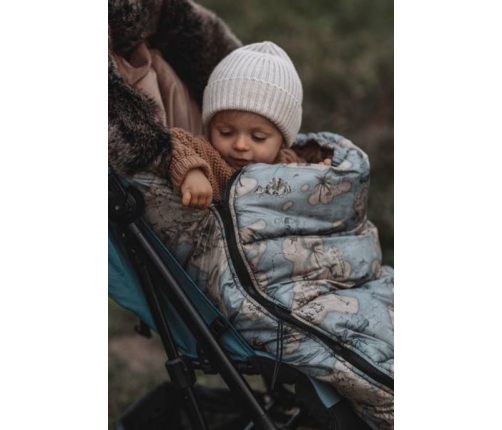 Makaszka Śpiworek Premium Do Wózka 0-18m Black