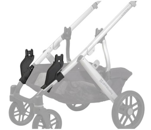 UPPA Baby Vista Dolne Adaptery Do Gondoli, Dodatkowego Siedziska i Fotelika Mesa