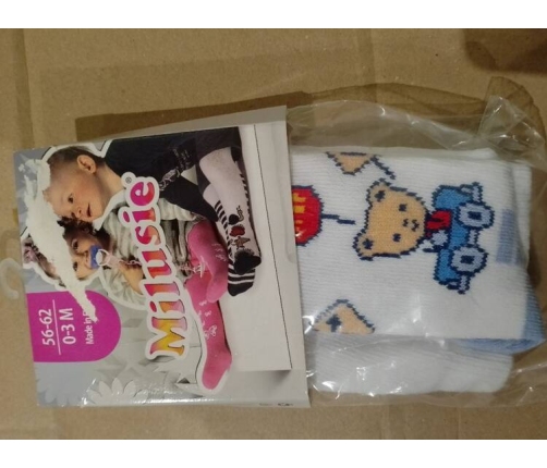 Milusie Rajstopy Mix Kolorów Rozmiar 56-62