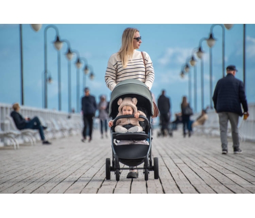 Espiro Wave 2023 Wózek Spacerowy 217 Anthracite Stone