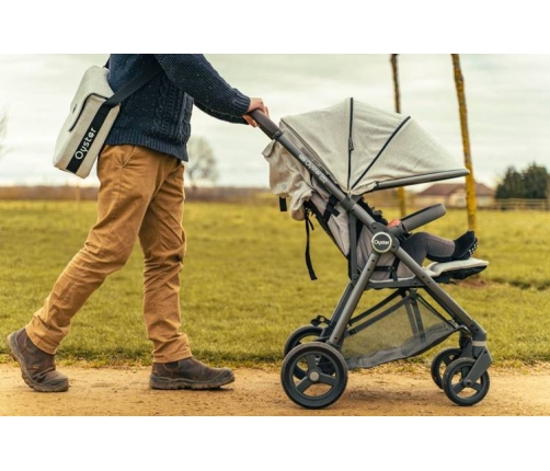 Oyster Zero Gravity Wózek Spacerowy Moon Jasny Szary