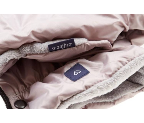 Divdaļīgie ratu cimdi Zaffiro Plush Pastel Pink