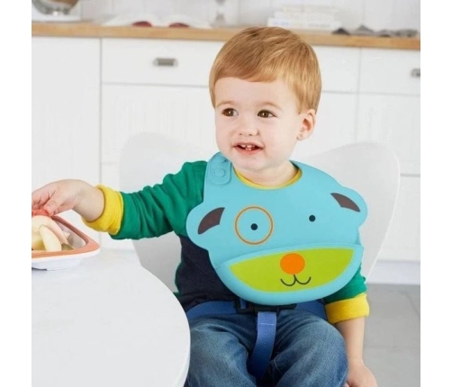 Skip Hop Śliniak Silikonowy Zoo Pies