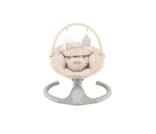 MoMi Kenani Leżaczek Bujaczek Elektryczny z Pilotem Sand