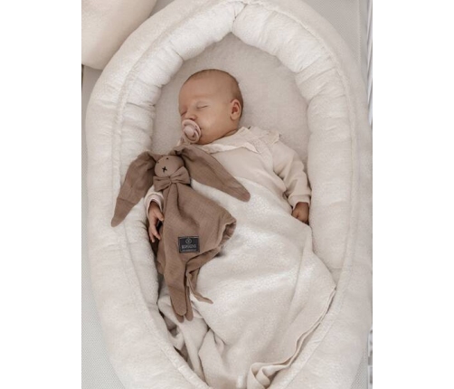 Makaszka Króliczek Doudou Peach Caramel